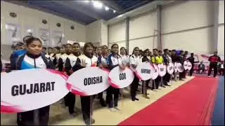 Junior & Senior Gymnastic championship | 2023-24| bhuvneshwar Odisa |💐😊| A Glance |😌