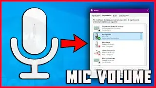 COME REGOLARE IL VOLUME E LA FREQUENZA GIUSTA DEL MICROFONO SUL TUO COMPUTER - TUTORIAL #viralvideo