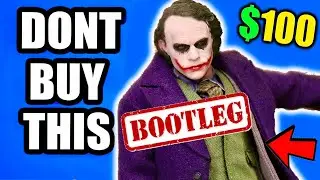 BOOTLEG Joker The Dark Knight Action Figure -  Filix Toys (FX004) 1/12 Scale Clown Figure