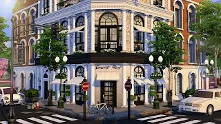 Parisian Fashion Boutique • The Sims 4 • No CC | Speed Build