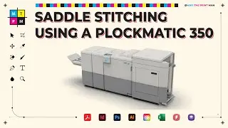 Saddle Stitching on a Plockmatic 350 Booklet Maker