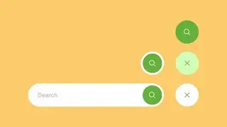 Simple Search Bar Using Html CSS & Javascript | CSS Expandable Search Box