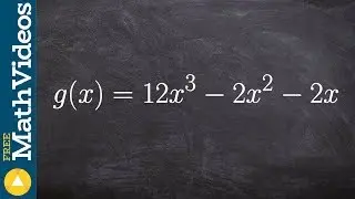 Learning to find the zeros of a cubic trinomial by factoring