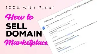 How to Sell Domain Marketplace with 100% Proof