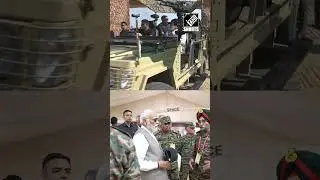 Rajasthan: PM Modi takes ride in Army Vehicle after witnessing ‘Bharat Shakti’ in Pokhran