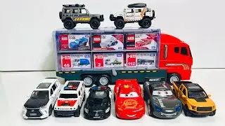 救急車のミニカー走る！緊急走行！坂道走行テスト Ambulance minicar runs on a slope with sirens sounding!