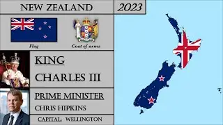 New Zealand History (1841-2023). Every Year.