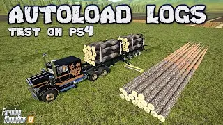 FS19 - How To Autoload Logs On Console - Farming Simulator 19