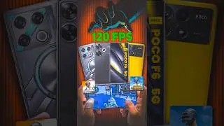 120Fps In BGMI 3.7 update ? | Bgmi 120 fps in poco x6pro? infinix gt20pro?