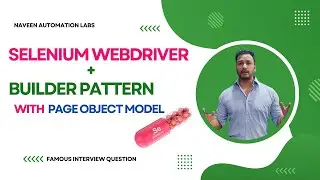 Selenium (POM) With Builder Pattern in Java || Practical Example