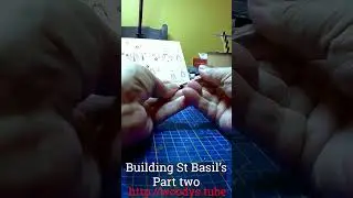 Building St Basil's Cathederal Part two #shorts