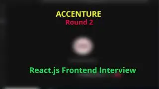 ReactJs Interview | 🎉MNC | ReactJs & JavaScript | Experienced