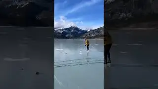 Hockey paradise. 🏔️ Who’s ready for ODR season? 🎥: @tanner.mortenson27 #ODR #hockey