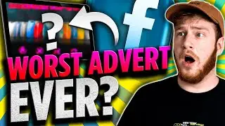 THE WORST FACEBOOK ADVERT EVER?! | Marketers React