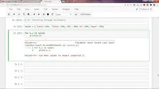 Python 3 Programming Tutorial 8 | Loops | How to iterate over dictionary in python