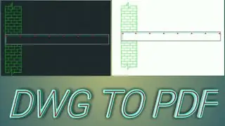 HOW TO CONVERT DWG TO PDF IN AUTO CAD