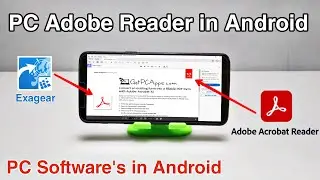 Install & Run Adobe Acrobat Reader Software in Android Smartphone Using Exagear Windows Emulator