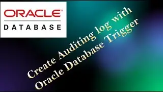 Using Oracle DML Database Trigger For Auditing Purpose