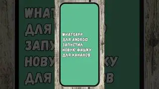 WhatsApp Для Android Запустил Новую Фишку Для Каналов  #whatsapp  #ватцап