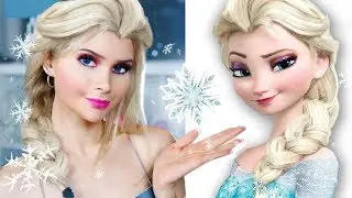 Повторяю макияж принцесс Диснея 👑 ЭЛЬЗА ХОЛОДНОЕ СЕРДЦЕ | Лисса