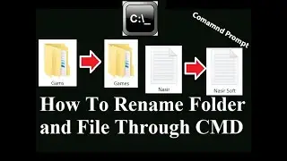 How To Rename File or Folder through CMD | Command Prompt Basics