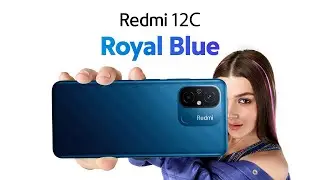 Redmi 12C | Royal Blue colour showcase