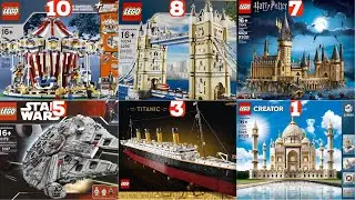 Top 10 GREATEST Lego Sets of All Time *2023 Updated*