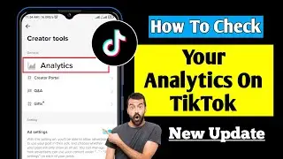 How To Check Your Analytics On TikTok (New Update) | TikTok Analytics