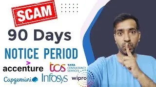 90 days Notice Period Scam | How to handle 90 days Notice Period