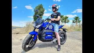 Prueba de Velocidad Moto Eléctrica Z-Odin