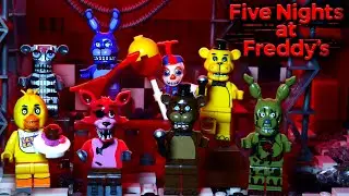 ОБЗОР LEGO Минифигурки Five Nights at Freddy's / ЛЕГО FNaF - Пять Ночей с Фредди