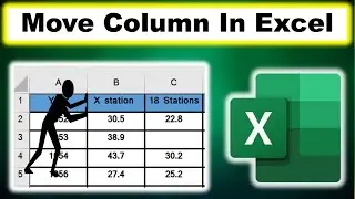 how to move a column  in excel I Move Columns In Excel | Move Column | Excel