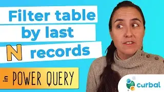 Filter a table to the last N records in Power Query