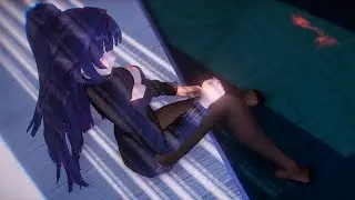 [Black Stockings MMD] Shadow World