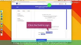 How to Sign a PDF Online ? (SignX)