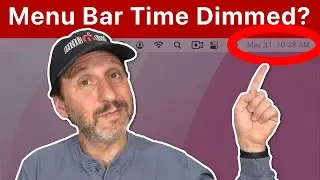 Why the Date and Time In Your Mac Menu Bar Is Hard To Read