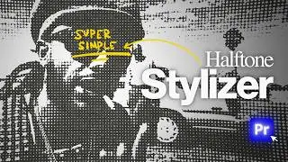 INSTANT HALFTONE effect in Premiere Pro | Tutorial