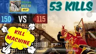 53 RECORD KILLS😱 | True COD Fans Will Watch This | HARDPOINT RUST Call of Duty Mobile | KILL MACHINE