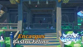 Genshin Impact Gameplay - Encargos Rastro Felino en Español