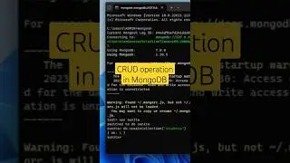 CRUD Operation in MongoDB #viral #shortsfeed #viralvideo #youtubeshorts #ytshorts #trending #mongodb