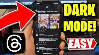 How to Enable DARK MODE on Instagram Threads!