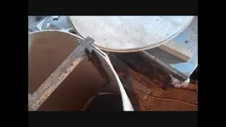 Круглая ловушка для пчёл из фанеры