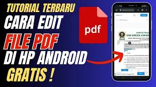 Cara Edit File PDF Di HP Android Gratis !