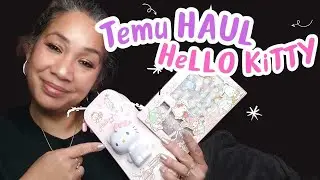 Temu Haul - Hello Kitty Stationery and More - Affordable Finds | HoneygirlK