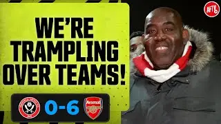 We’re Trampling Over Teams! (Robbie) | Sheffield United 0-6 Arsenal