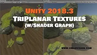 unity 2018.3 Triplanar Texture Shader Graph