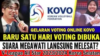 WOW❗Baru Satu Hari Voting Dibuka❗Perolehan Suara Megawati Melesat❓