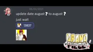 [GPO] UPDATE 4 RELEASE DATE (GRAND PIECE ONLINE)