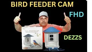 DEZZS BIRD FEEDER CAM UNBOXING FULL REVIEW IDENTIFY , BIRD SPECIRS AUTO CAPTURE
