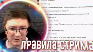 ПРАВИЛА СТРИМА СКРЫННИКА